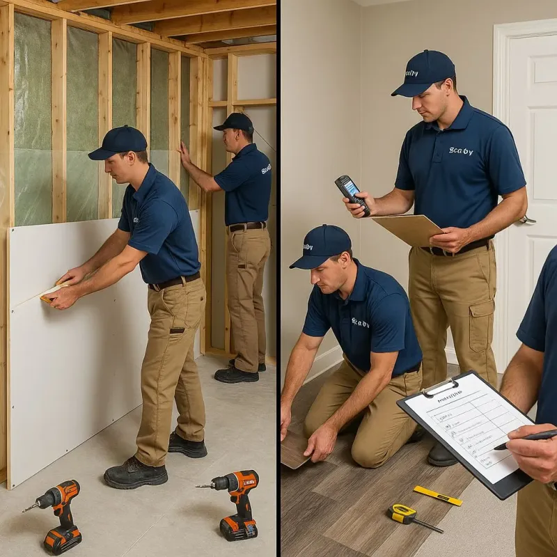 Repairs and Reconstruction process in Clarke County, VA